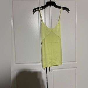 Express NWT Light Yellow Camisole Top